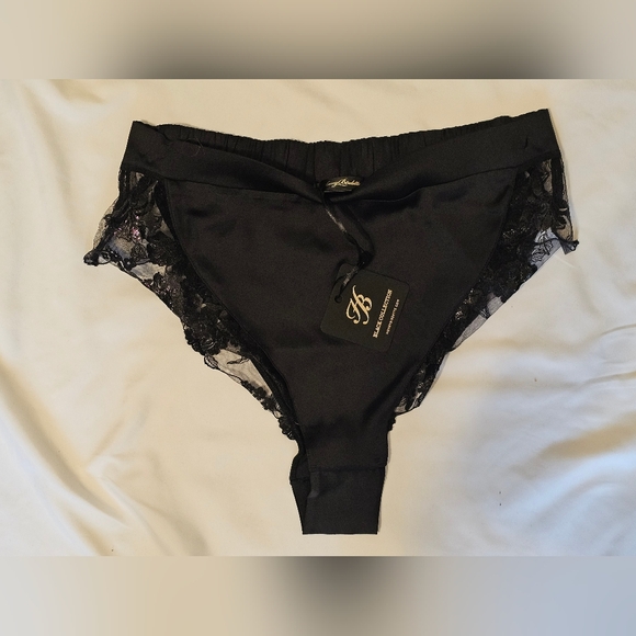 Honey Birdette Sold Out Whitney Black Cami And Briefs Set- Medium- NWT - Picture 7 of 14
